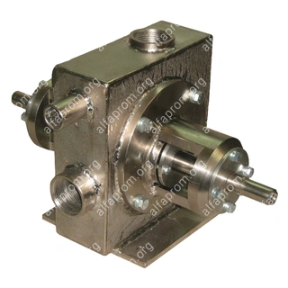 Станция перекачки кондитерских масс (насос НШ-2, инвертер, двигатель, станина)