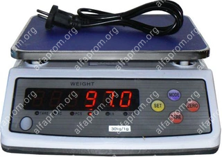 Торговые весы Foodatlas 30кг/1гр YZ-308
