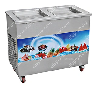 Фризер для жареного мороженого Foodatlas KCB-2F (стол для топпингов) Фризер для жареного мороженого Foodatlas KCB-2F (стол для топпингов)