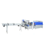 Горизонтальная упаковочная машина DXDZ-590B/180 (3 servo, ПОФ, лент - 200 mm, bag L 150-1000 mm, bag W 30-180 mm, H 30-105 mm)