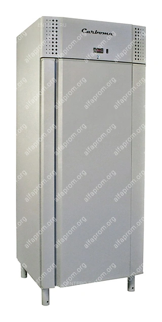 Шкаф комбинированный Carboma RF700 INOX