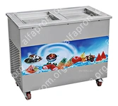 Фризер для жареного мороженого Foodatlas KCB-2F (стол для топпингов)