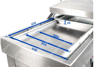 Вакуумный упаковщик DZQ-400/2SD Foodatlas Eco