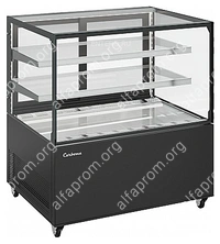 Витрина кондитерская Carboma KC71-110 VV 0,9-1 COSMO закрытая