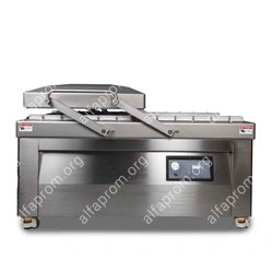 Напольный вакуумный упаковщик HVC-720S/2B-G (нерж., газ, обрезка, эл панель)