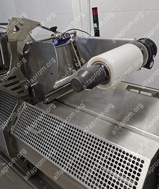 Компактный запайщик лотков G.Mondini Cignо с технологией вакуум/газ (Б/У)